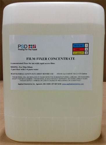 PSD Film Fixer, Concentrate, 5 Gallons