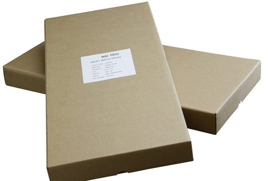 8.5 x 11 Gloss Waterproof Inkjet Film, 5mil, 100 Sheets