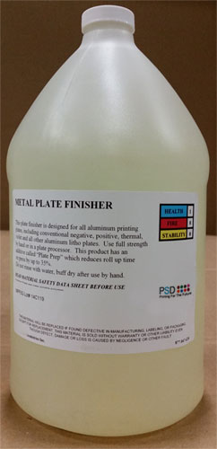 Universal Plate Finisher for all aluminum plates, 1-gallon