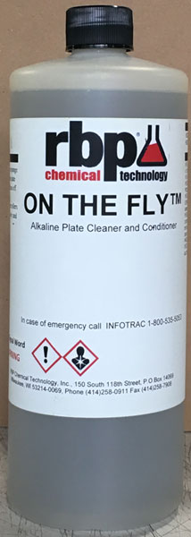 ON THE FLY Plate Cleaner, 1-Quart