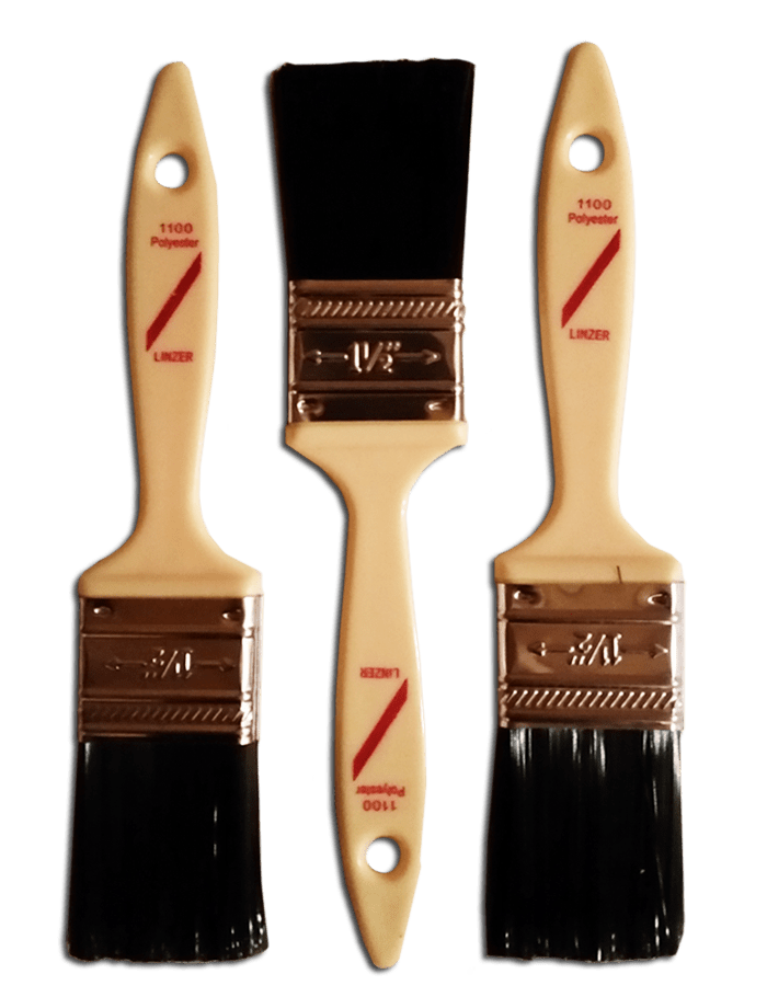 Poly Padding Brushes - 12 per Package - Padding Compounds