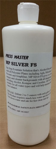 PSD Silver Polyester Fountain Soluton Concentrate, 1-quart