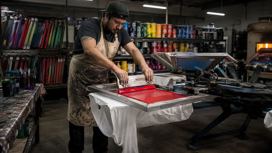 The Complete Guide to Screen Printing Ink Types: Plastisol, Water-Based, Discharge, and Specialty Inks