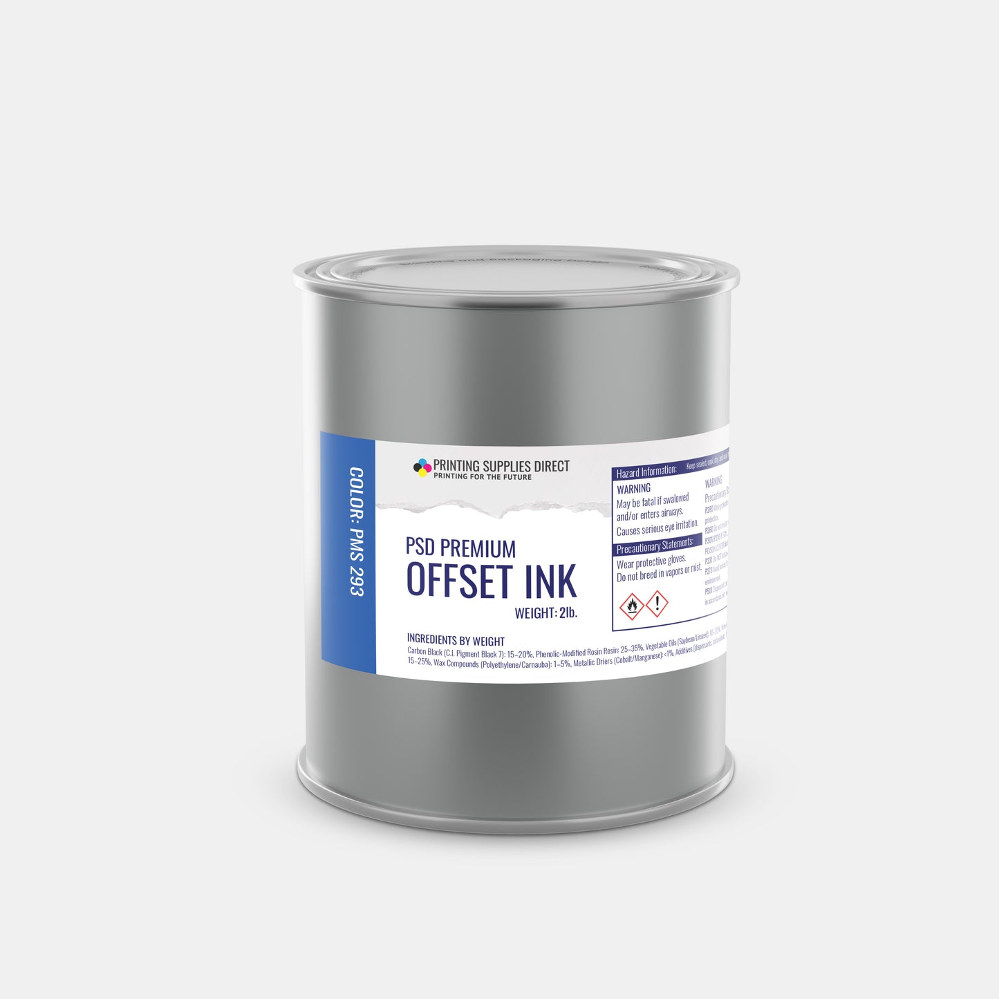2 lb Offset Ink Cans Stock
