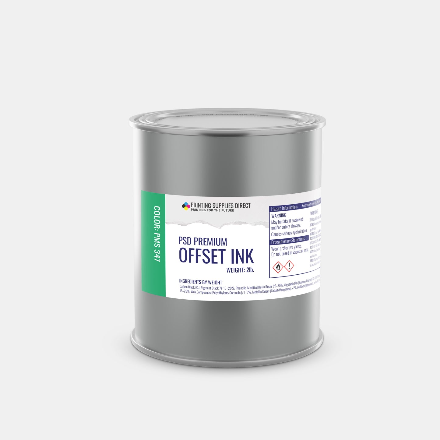 2 lb Offset Ink Cans Stock