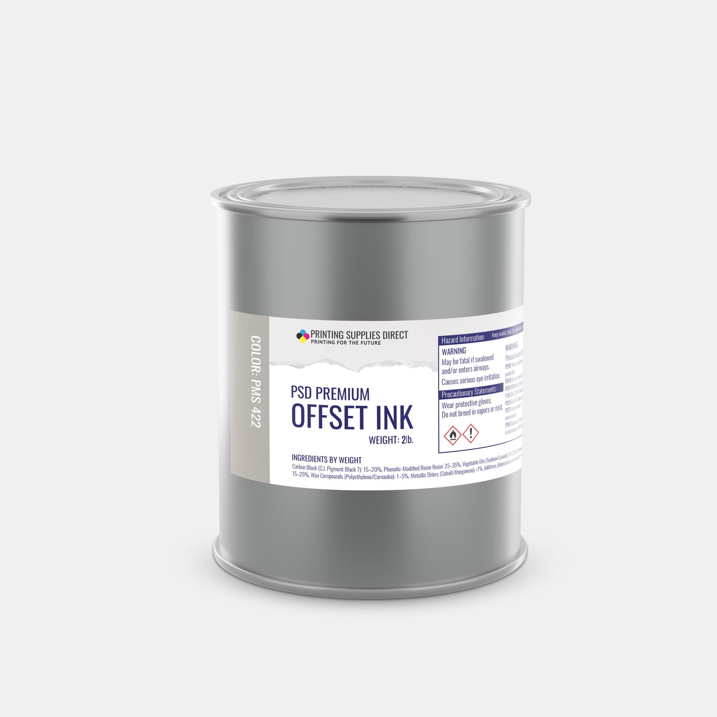 2 lb Offset Ink Cans Stock