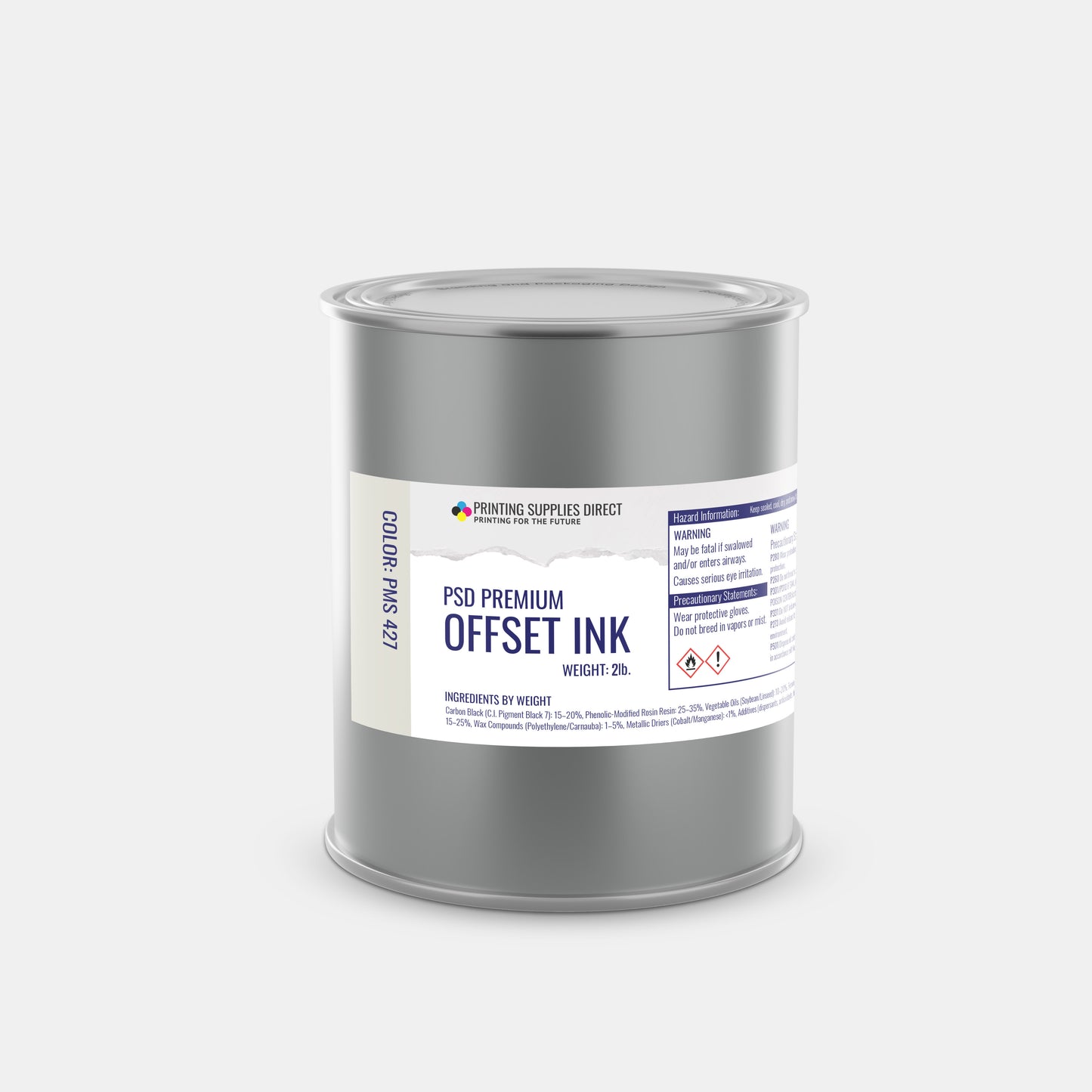 2 lb Offset Ink Cans Stock