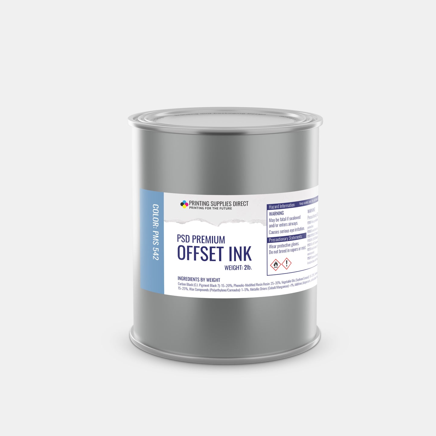 2 lb Offset Ink Cans Stock