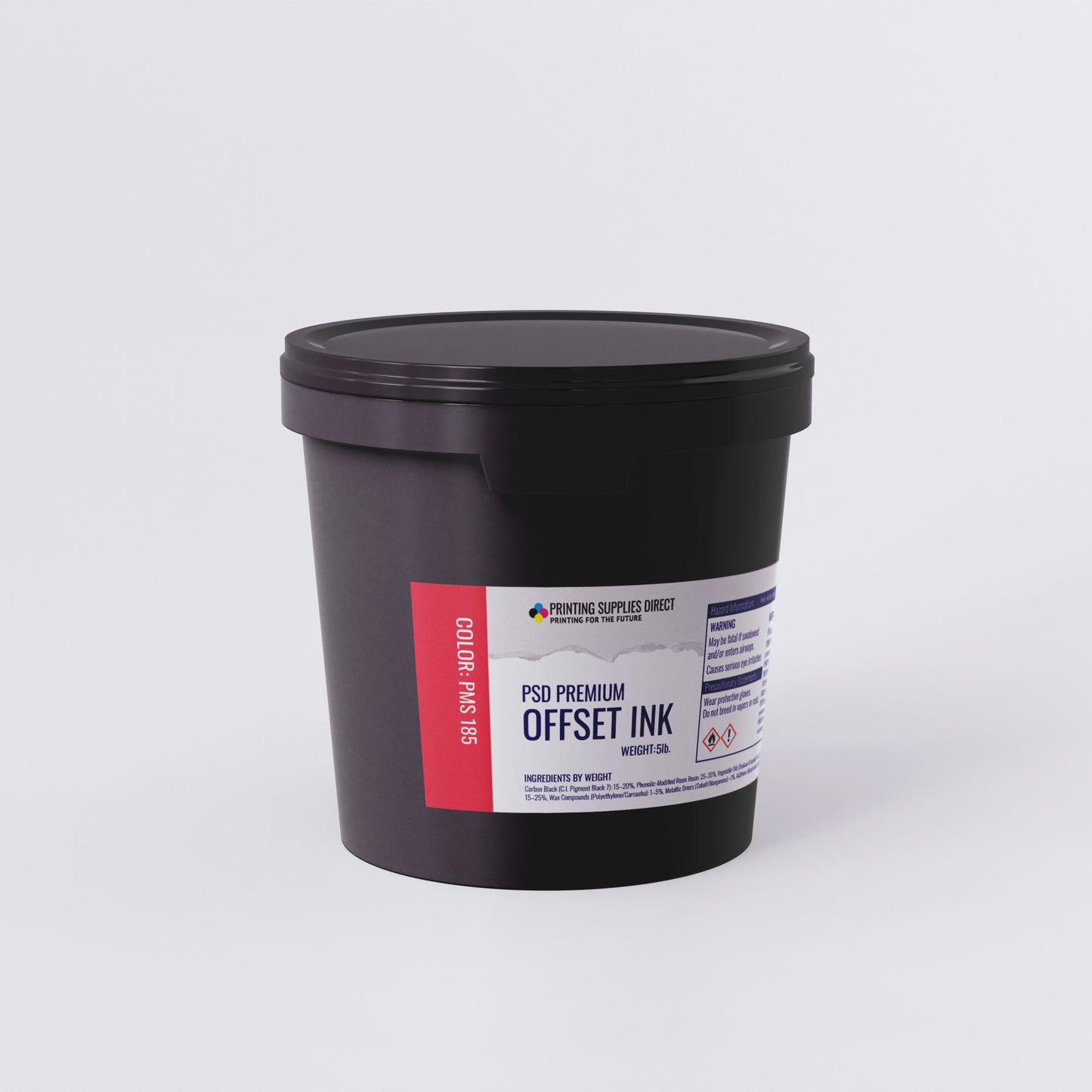 5 lb Offset Ink Cans Stock