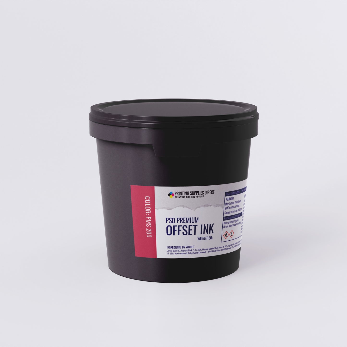 5 lb Offset Ink Cans Stock