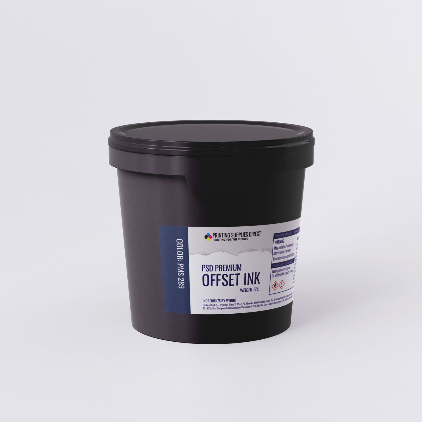 5 lb Offset Ink Cans Stock