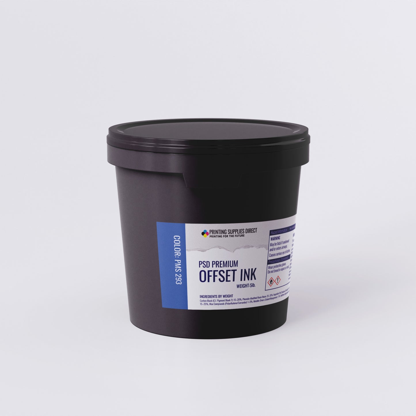 5 lb Offset Ink Cans Stock