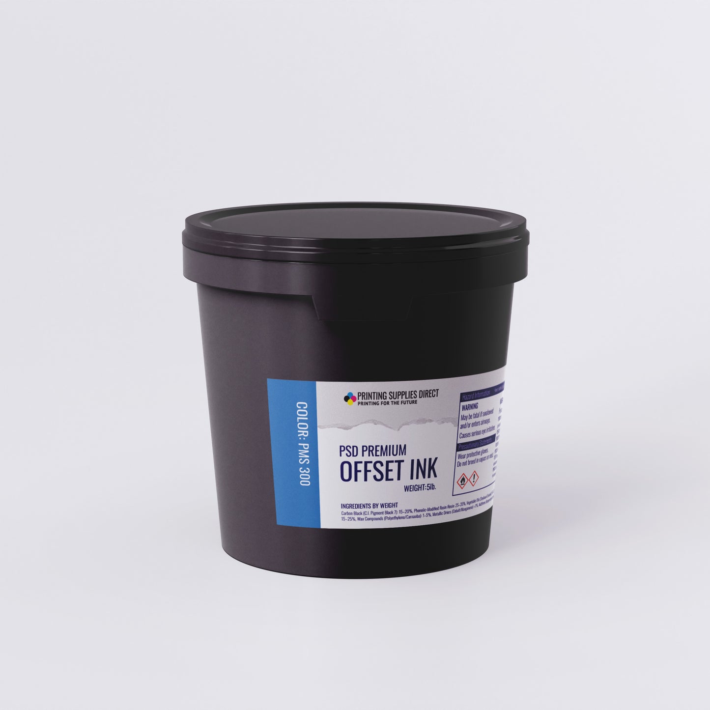 5 lb Offset Ink Cans Stock