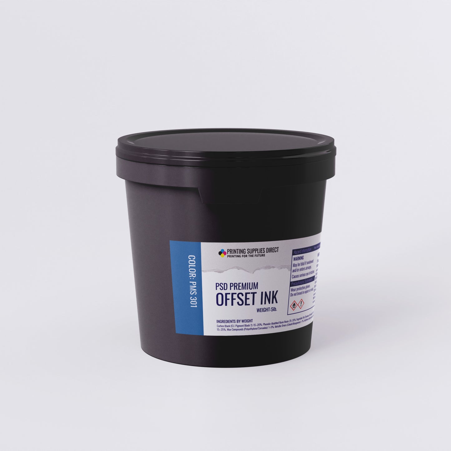 5 lb Offset Ink Cans Stock