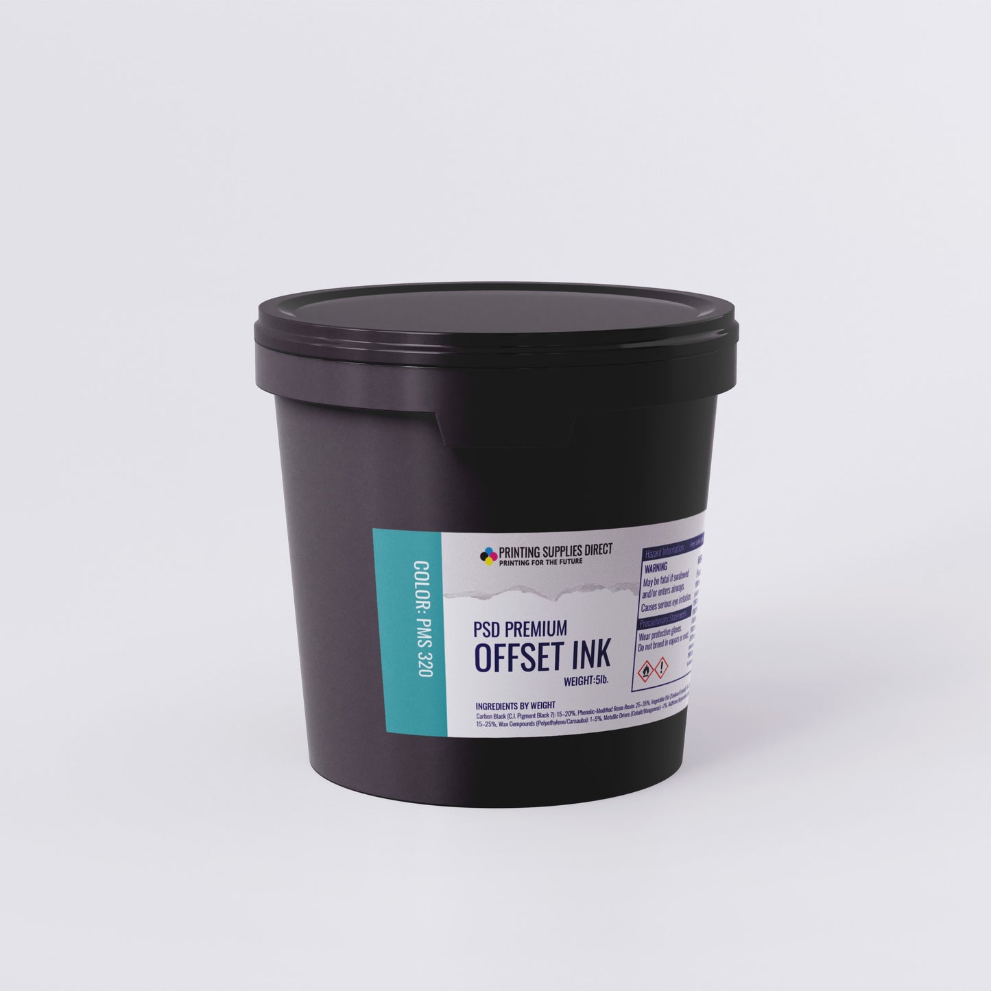 5 lb Offset Ink Cans Stock