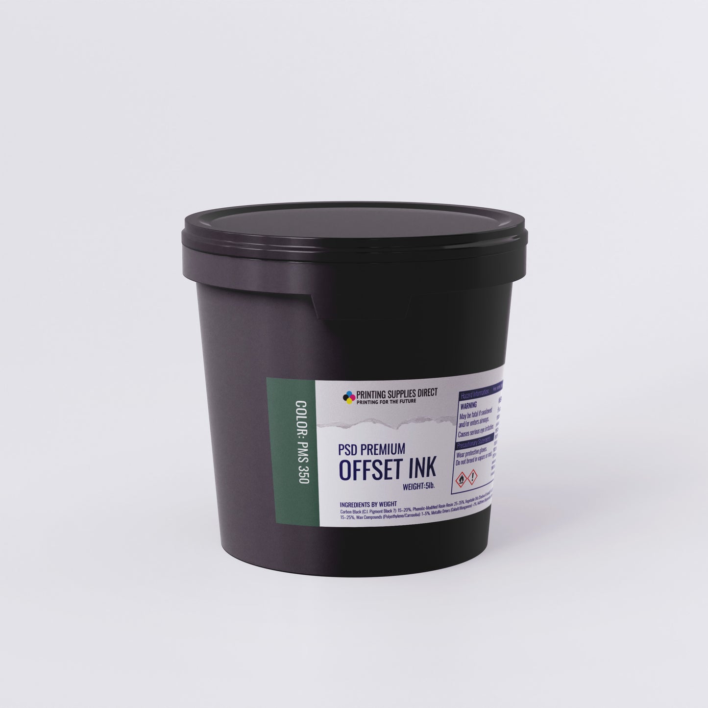 5 lb Offset Ink Cans Stock