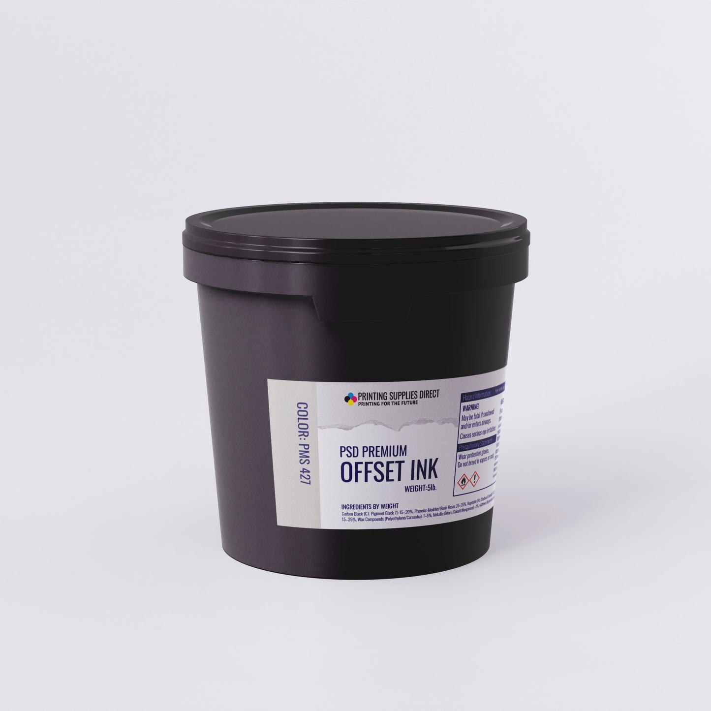 5 lb Offset Ink Cans Stock