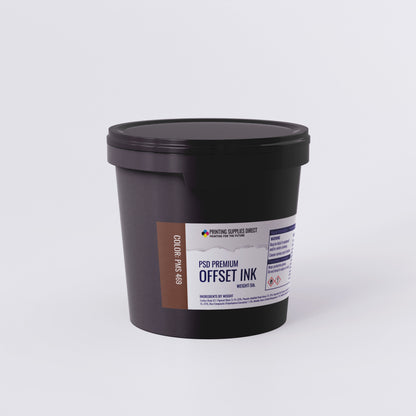 5 lb Offset Ink Cans Stock