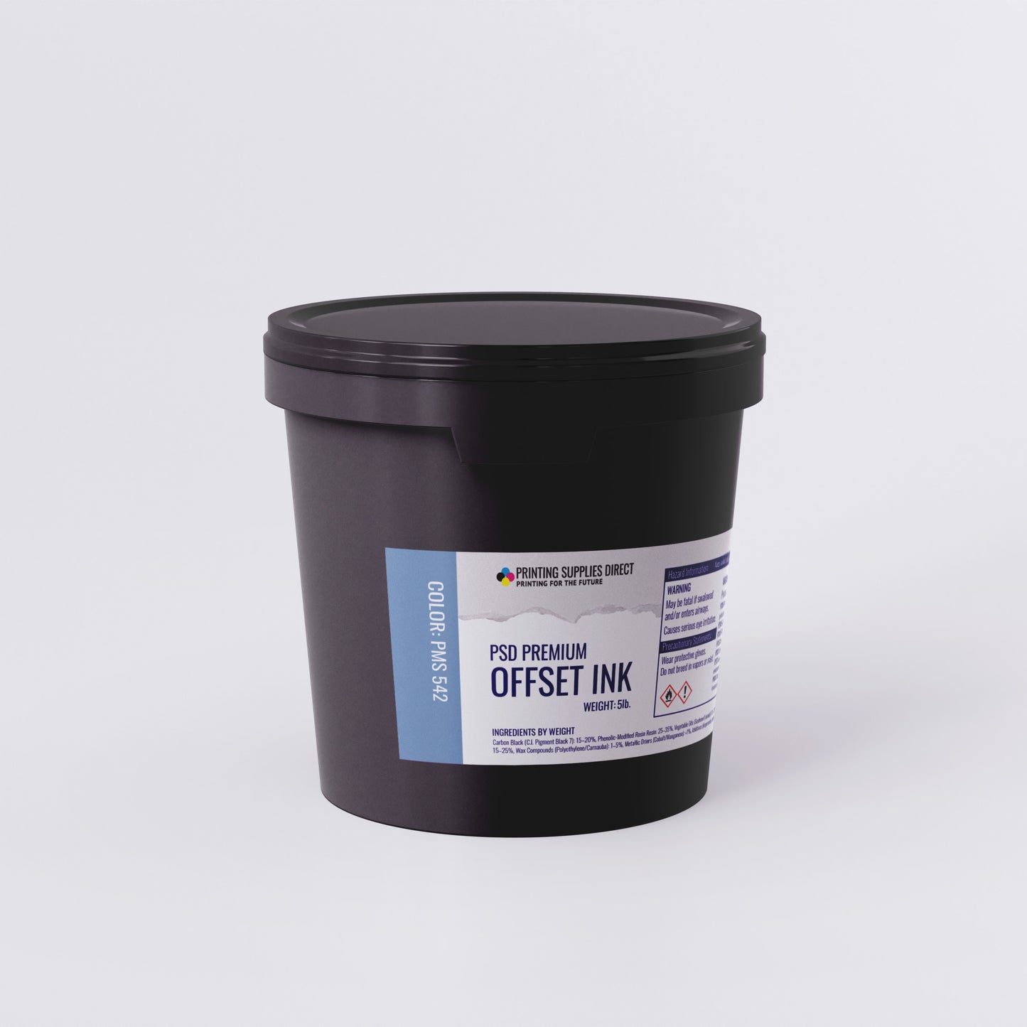 5 lb Offset Ink Cans Stock