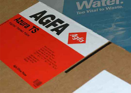 Agfa Compatible 31 1/8 X 40 1/2 in a box of 30 sheets - Azura TS
