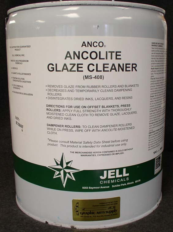 Ancolite Glaze Cleaner, 5-Gallon pail