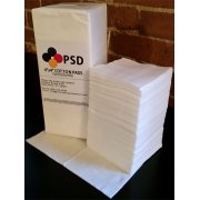 PSD Cotton Pads, 4" X 4", 2000/case - Free Shipping