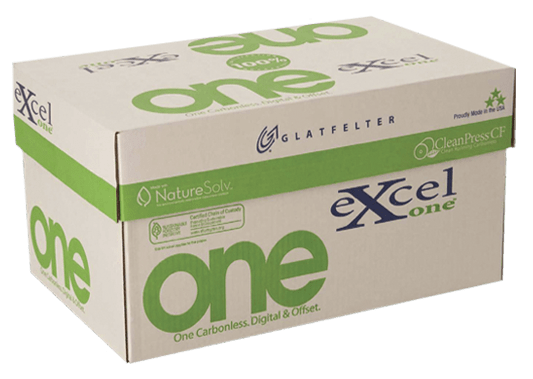 8.5 x 11 Excel One Carbonless Paper, 4 part Reverse, 1250 Sets