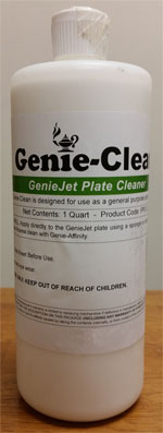 GenieJet Plate Cleaner, 1-Quart