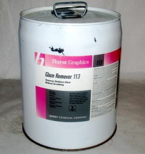 Hurst's 113 Glaze Remover, 5 Gallons