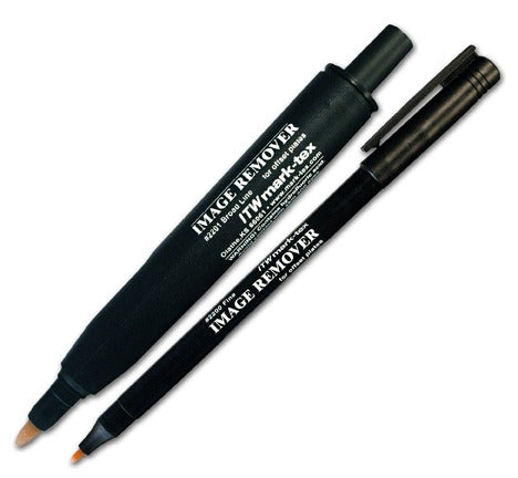 MARK-TEX #2200 Metal Plate Deletion Pen - Broadline