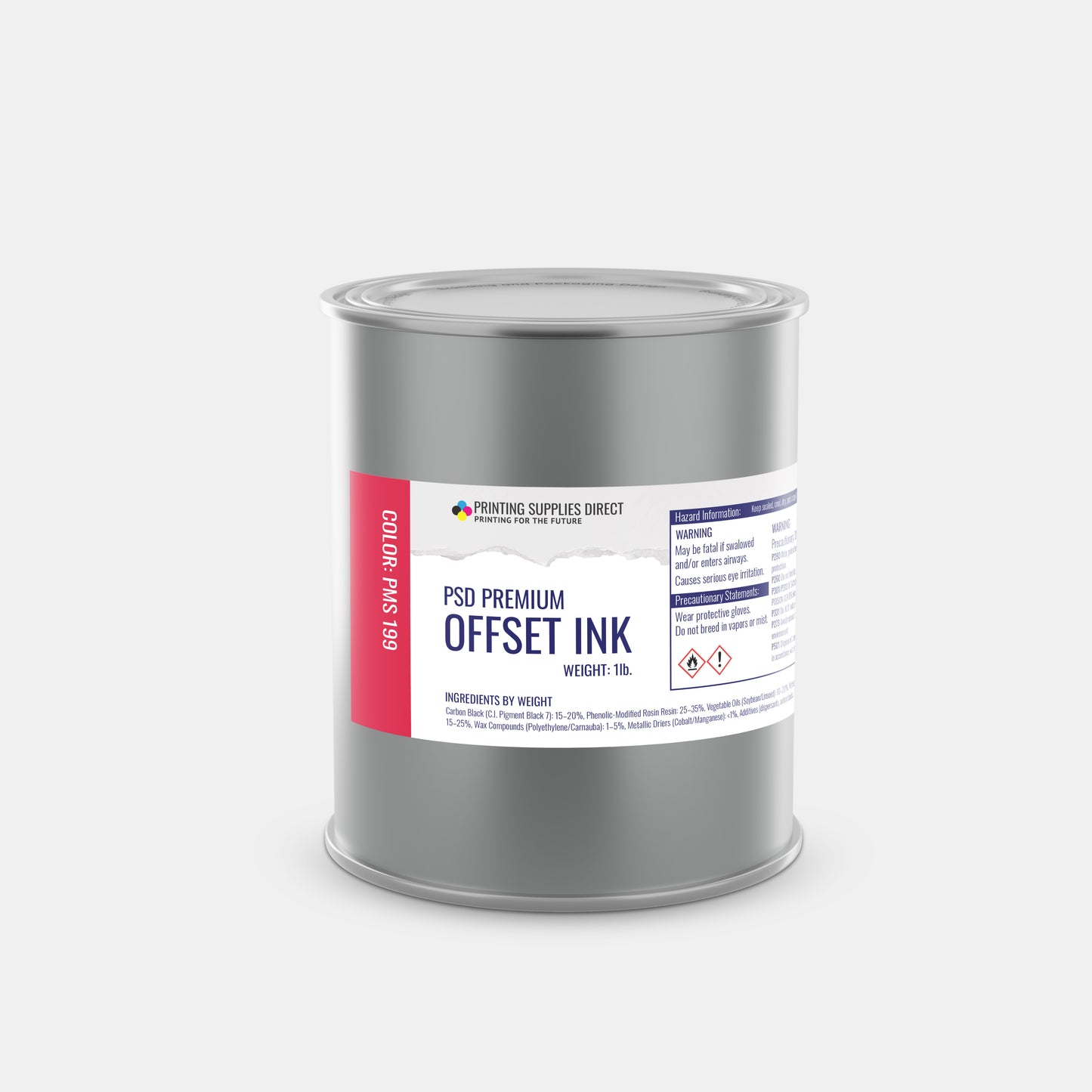 1 lb Offset Ink Cans Stock