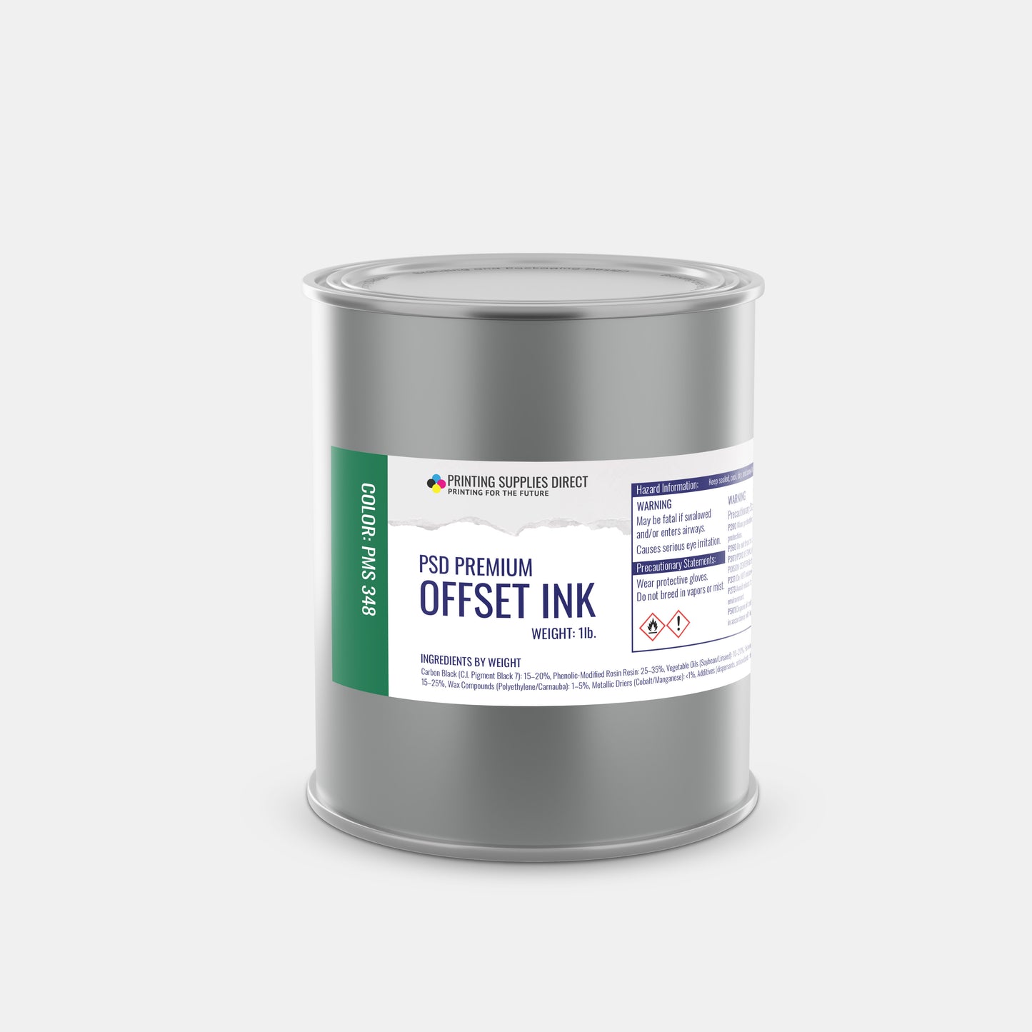 1 lb Offset Ink Cans Stock