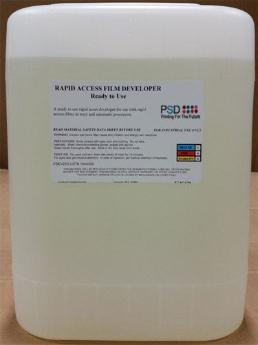 PSD Film Developer & Replenisher, Ready-to-Use,  5 Gallons