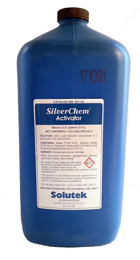 Solutek SilverChem Activator - 4 x 1 gallon