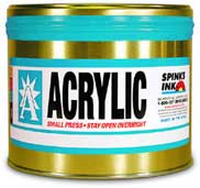 Black Acrylic 1 lb. Can