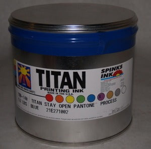 Titan Stay-Open Pantone Process Blue, 5 lbs.