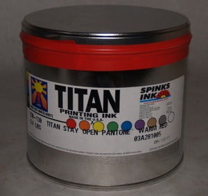 Titan Stay-Open Pantone Warm Red, 5 lbs.