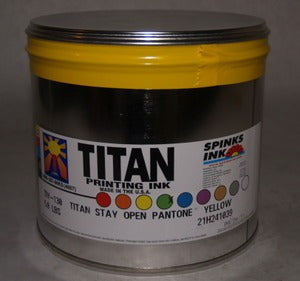 Titan Stay-Open Pantone Yellow, 5 lbs.