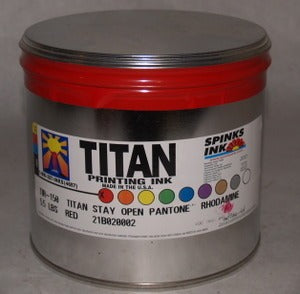 Pms Rhodamine Red Titan Stay-Open Pantone Rhodamine, 5 lbs. – Printing Supplies Direct