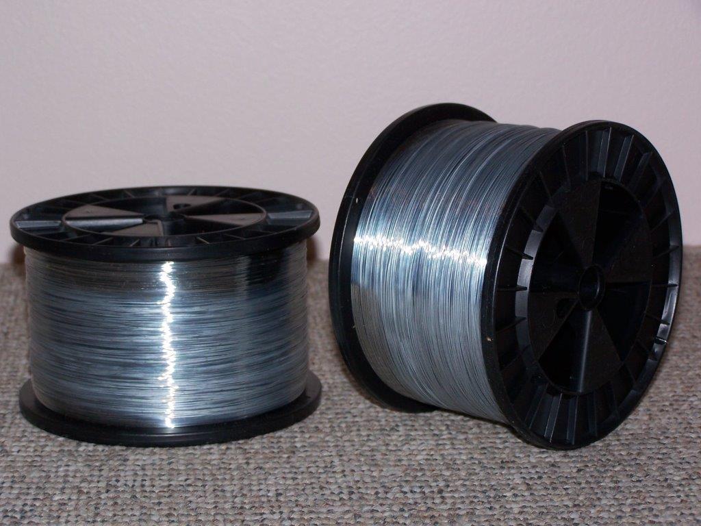 #25 Round Stitching Wires, 5 lb spool.